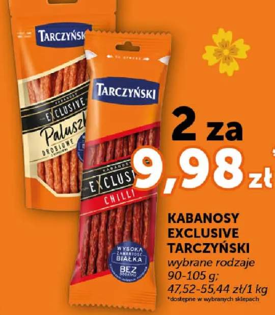 Kabanosy Exclusive wybrane rodzaje