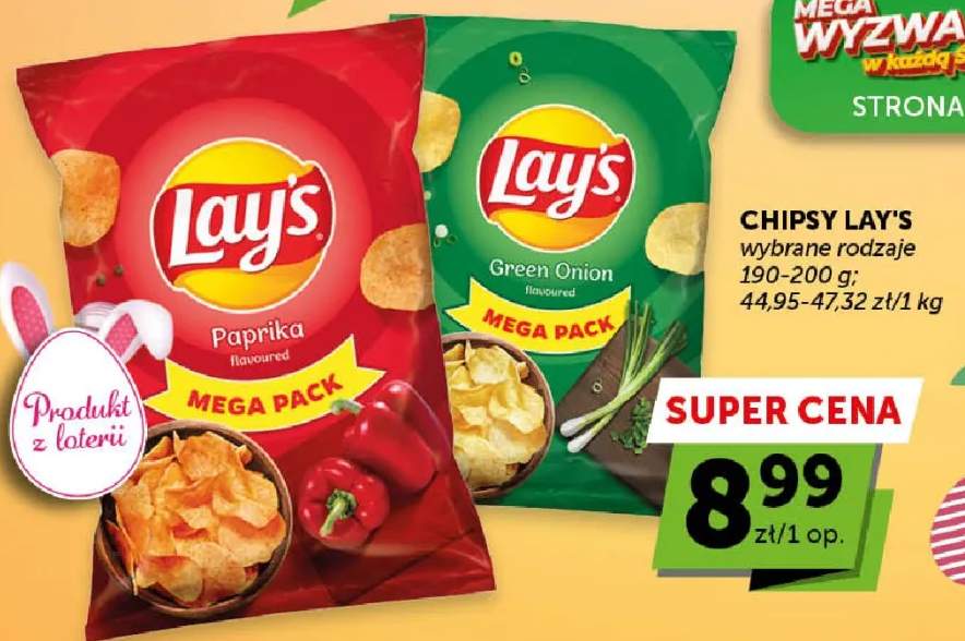 Chipsy wybrane rodzaje