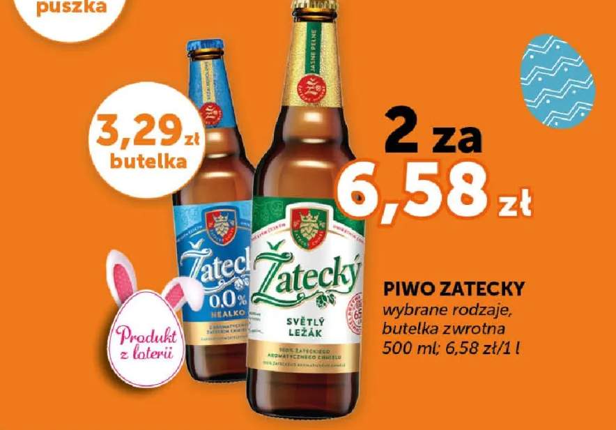 Piwo Zatecky 11° Nealko