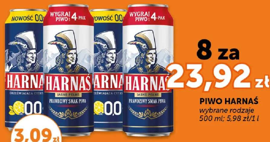Piwo Harnaś jasne pełne