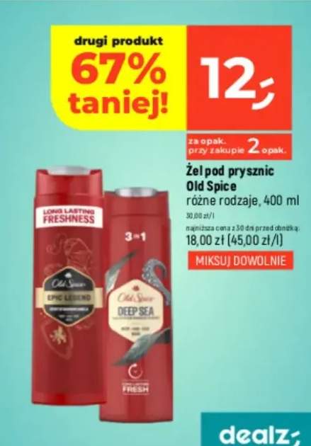 Żel pod prysznic różne rodzaje