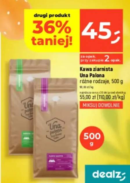 Kawa ziarnista różne rodzaje