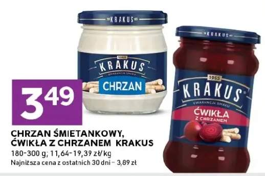 Chrzan śmietankowy, ćwikła z chrzanem