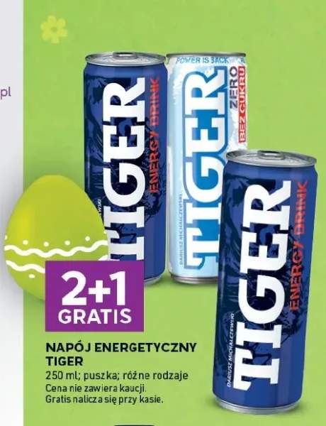 Napój energetyczny puszka, różne rodzaje