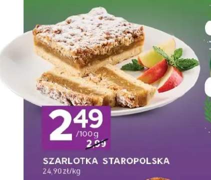 Szarlotka staropolska