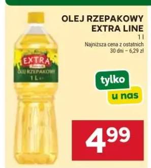 Olej rzepakowy Extra Line