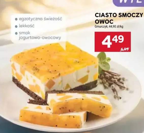 Ciasto smoczy owoc