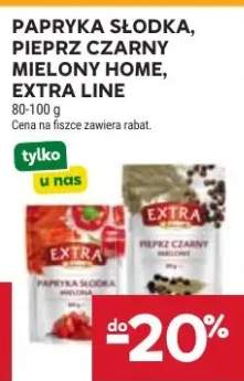 Papryka słodka, pieprz czarny mielony