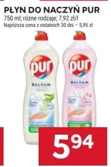Płyn do naczyń Pur różne rodzaje