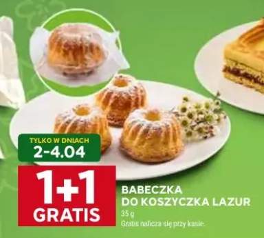 Babeczka do koszyczka Lazur