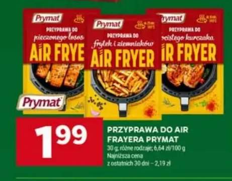 Przyprawa do Air Fryera Prymat pieczonego lososa