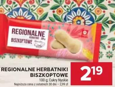 Herbatniki biszkoptowe regionalne