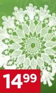 Ażurowa serwetka na koszyczek