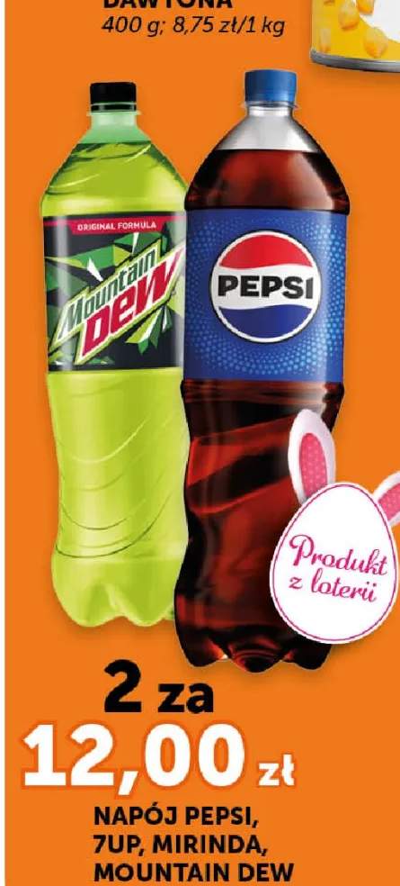 Napój Pepsi wybrane rodzaje