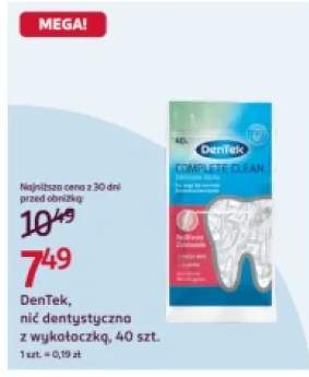 Nić dentystyczna z wykałaczką