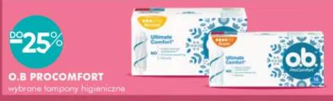 Wybrane tampony higieniczne