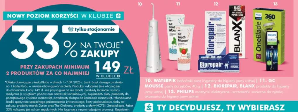 Irygator Waterpik końcówki oraz irygatory do higieny jamy ustnej