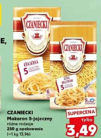 Makaron 5-jajeczny różne rodzaje