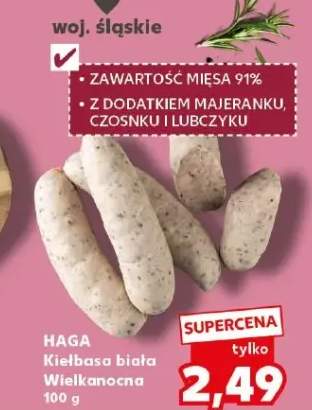 Kiełbasa biała Wielkanocna