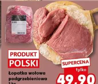 Łopatka wołowa podgrzebieniowa