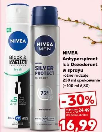 Antyperspirant lub dezodorant w sprayu różne rodzaje 250ml