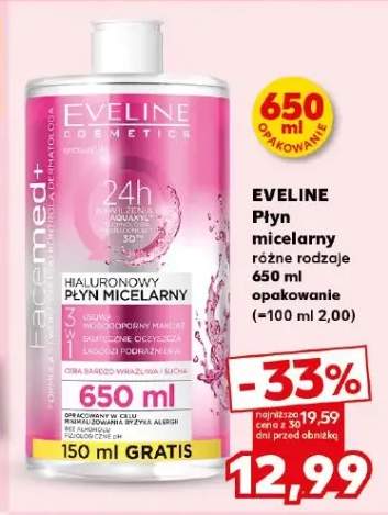 Płyn micelarny różne rodzaje 650ml