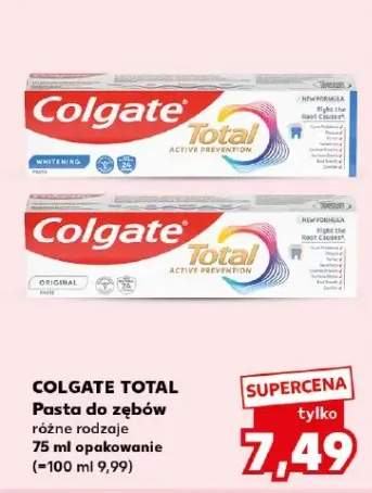 Pasta do zębów Total różne rodzaje 75ml