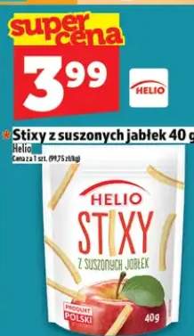 Stixy z suszonych jabłek 40g