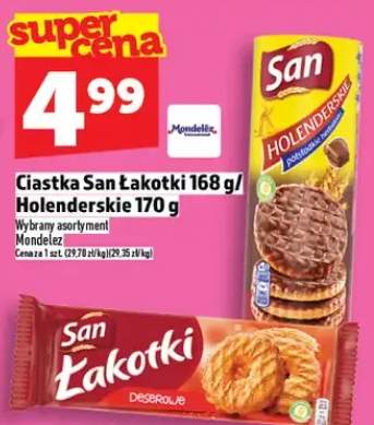 Ciastka San Łakotki 168g/Holenderskie 170g