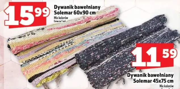 Dywanik bawełniany Solemar 60x90 cm