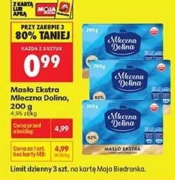 Masło Ekstra Mleczna Dolina