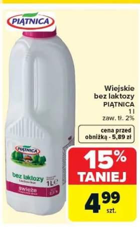 Mleko wiejskie bez laktozy