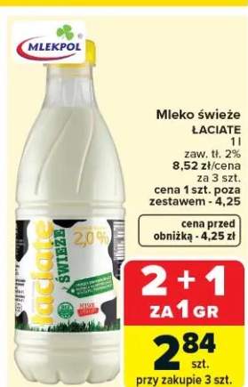 Mleko świeże Łaciate