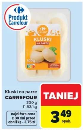 Kluski na parze Carrefour