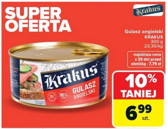 Gulasz angielski Krakus