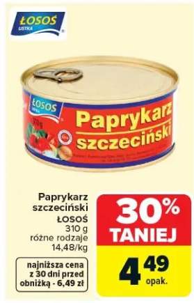 Paprykarz szczeciński Łosoś
