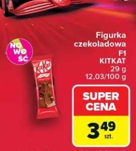 Figurka czekoladowa F1 KitKat