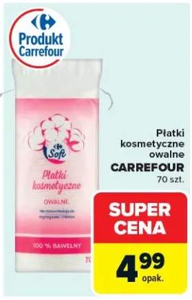 Płatki kosmetyczne owalne