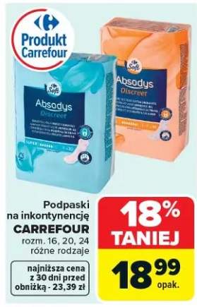 Podpaski na inkontynencję