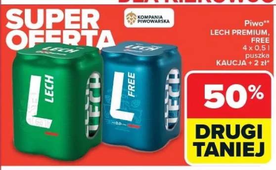 Piwo Lech Premium Free