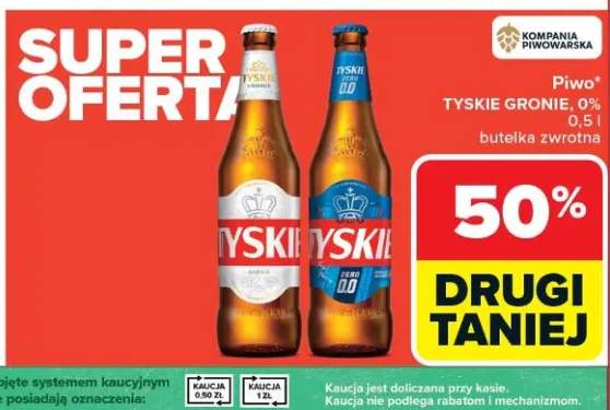 Piwo Tyskie Gronie 0%