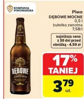 Piwo Dębowe Mocne