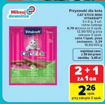 Przysmaki dla kota Cat Stick Mini