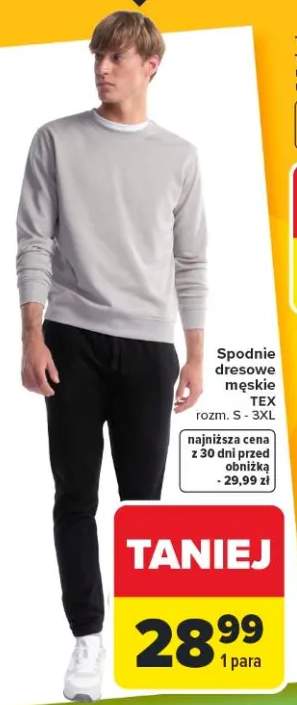 Spodnie dresowe męskie