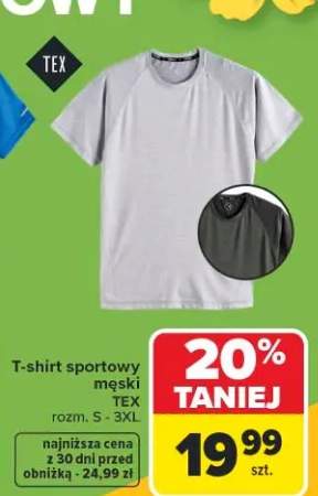 T-shirt sportowy męski