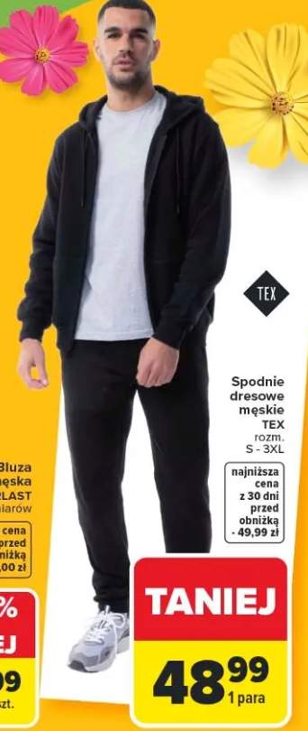 Spodnie dresowe męskie