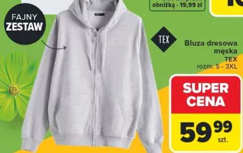 Bluza dresowa męska