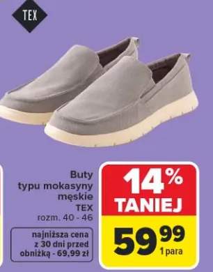Buty typu mokasyny męskie