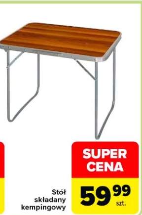 Stół składany kempingowy