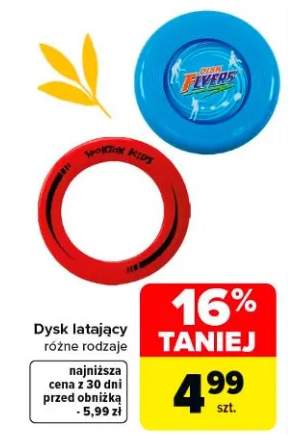 Dysk latający różne rodzaje